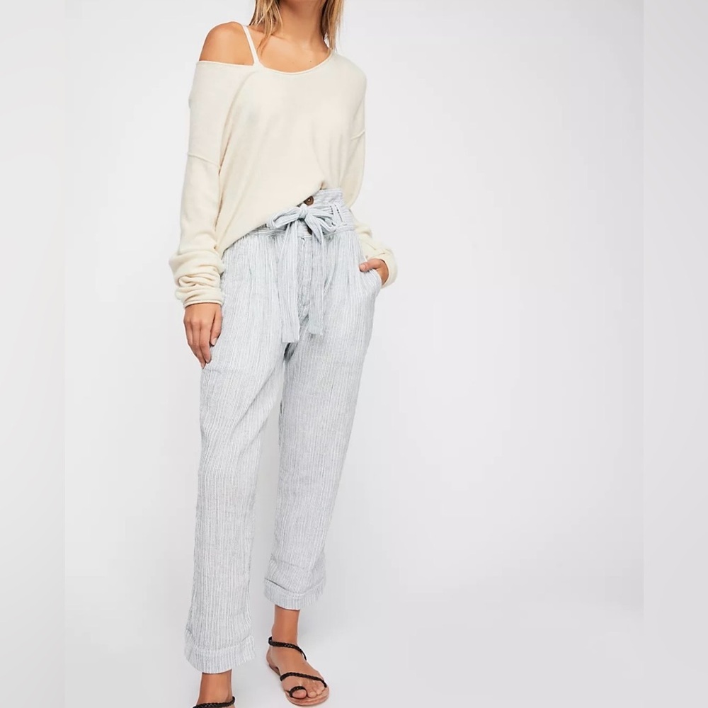 Free People Rumors Yarn Dye Pants Size 2